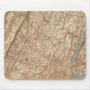 Newark and Elizabeth, New Jersey Mouse Pad