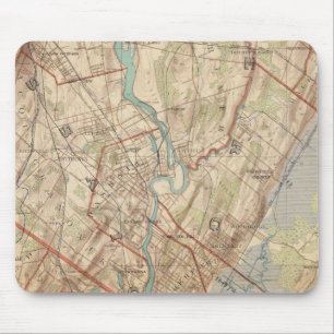 Newark and Paterson, New Jersey Mouse Pad