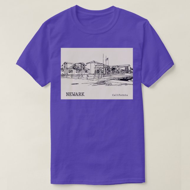 Newark California TShirt 1 (Design Front)