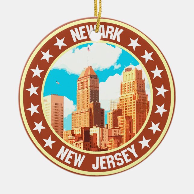 Newark                                             ceramic ornament (Front)