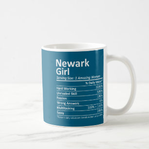 Newark Girl Nj New Jersey Funny City Home Roots Coffee Mug