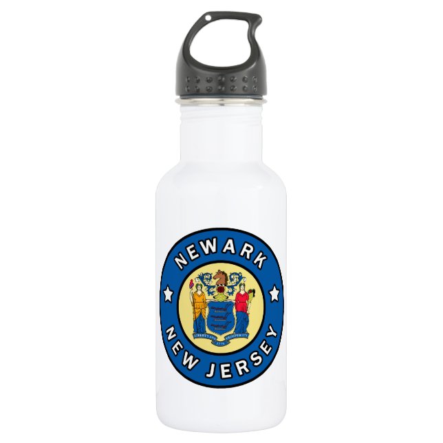 Newark New Jersey 532 Ml Water Bottle (Front)