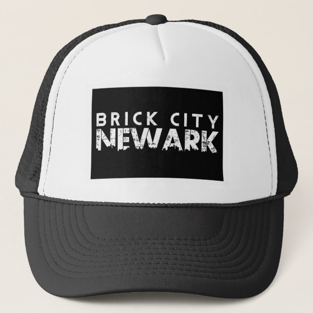 Newark, New Jersey - Brick City - TRUCKER HAT (Front)