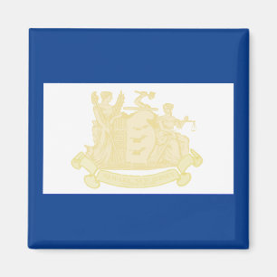 Newark (New Jersey) City Flag Magnet