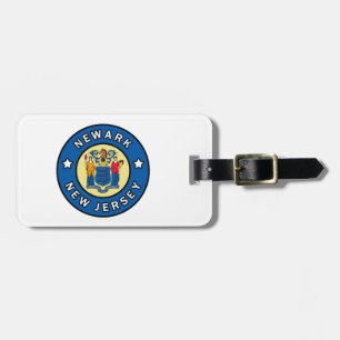 Newark New Jersey Luggage Tag