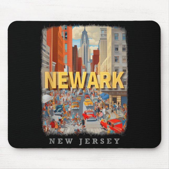 Newark New Jersey Nj Urban Energy Sd649  Mouse Pad (Front)
