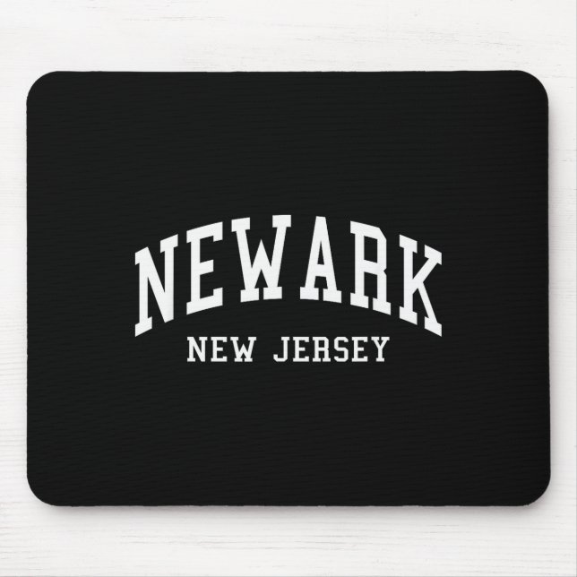 Newark - New Jersey - Throwback Design - Clic  Mouse Pad (Front)