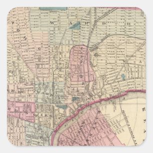 Newark, NJ Square Sticker