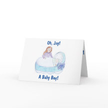 Newborn Baby Boy Card
