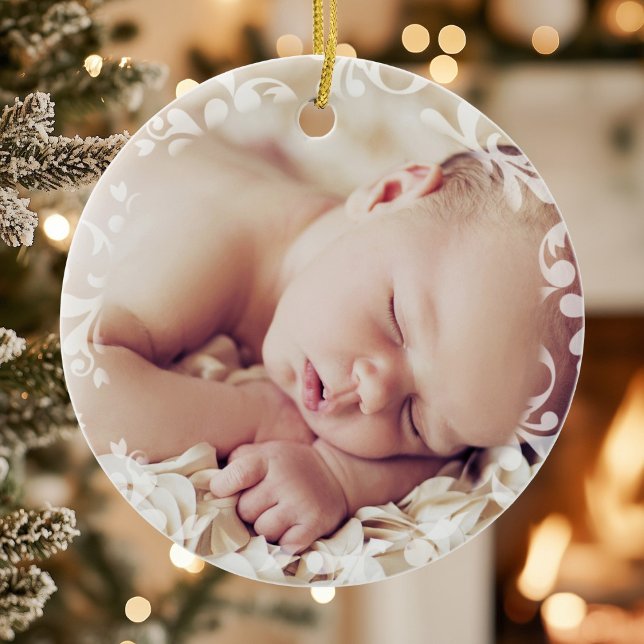 Newborn Baby's First Christmas Ornament (Creator Uploaded)