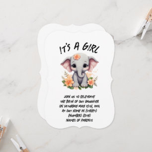 newborn birth announcement cards(customise)