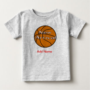 Newborn Clothes Custom American BAsketball Onsies Baby T-Shirt