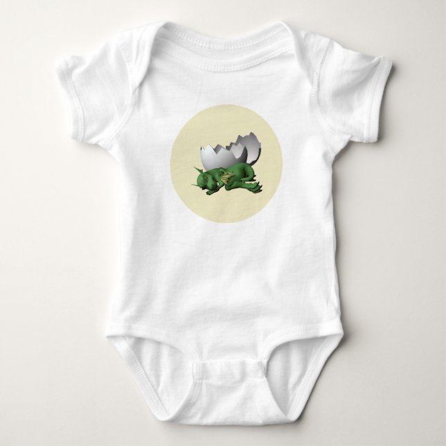 Newborn Dragon Baby Bodysuit (Front)