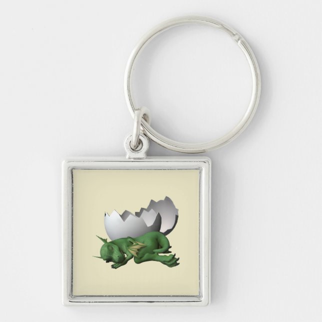 Newborn Dragon Key Ring (Front)