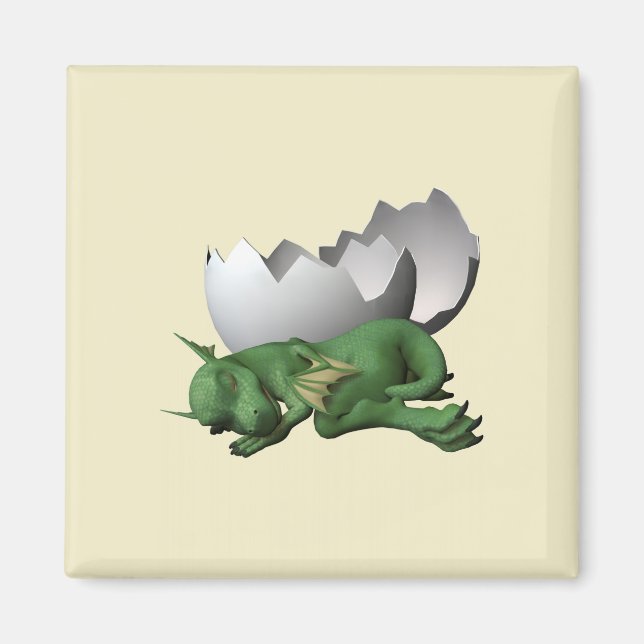 Newborn Dragon Magnet (Front)