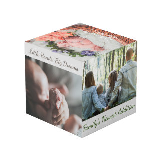 Newborn Whimsy Memories Photo Cube