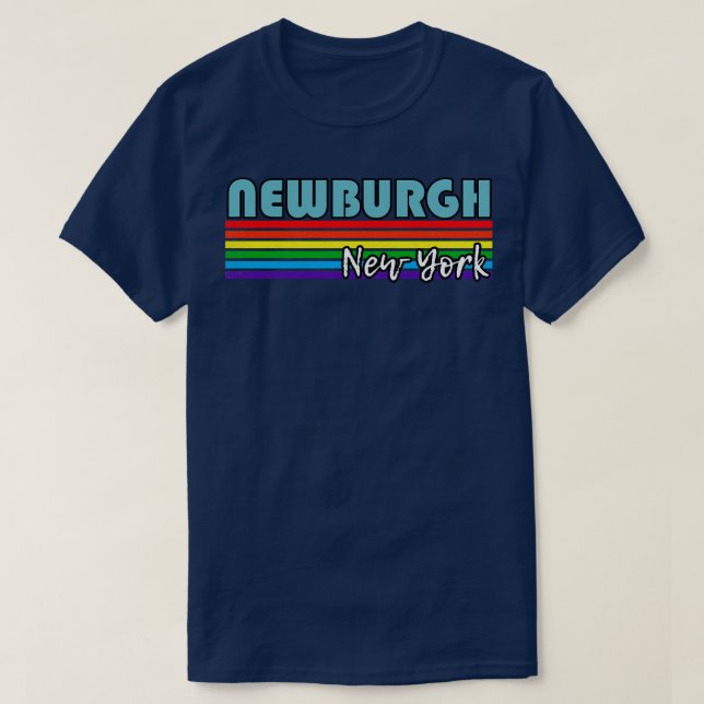 Newburgh New York Pride  Newburgh LGBT Gift LGBTQ  T-Shirt (Design Front)