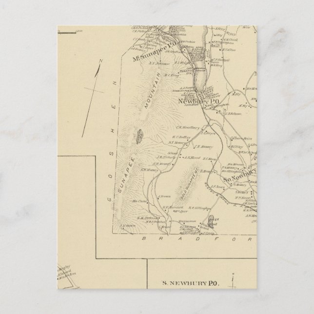 Newbury Postcard (Front)