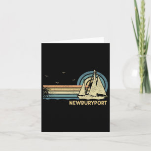 Newburyport Machusetts Sailing Vacation Boating Sa Card