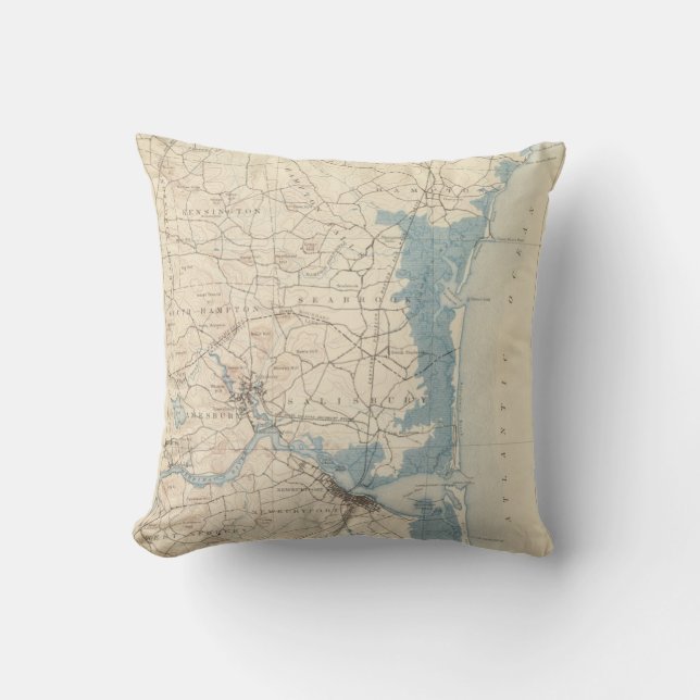 Newburyport, Massachusetts Cushion (Front)