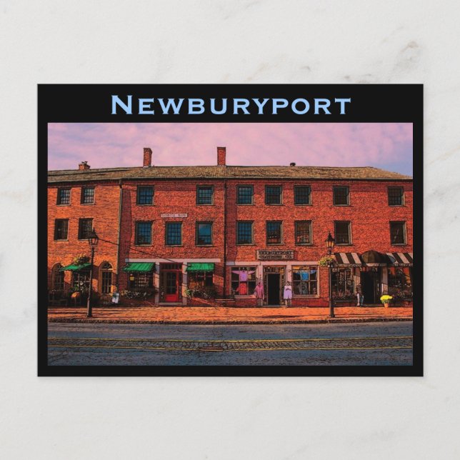 Newburyport Postcard (Front)