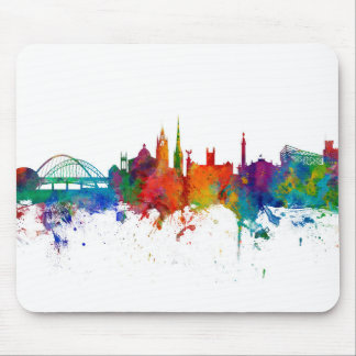 Newcastle England Skyline Mouse Pad