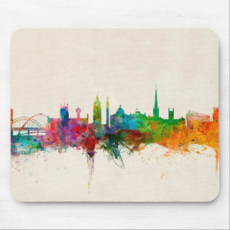 Newcastle England Skyline Mouse Pad