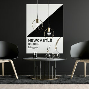 Newcastle Magpie - Full Width Poster
