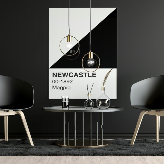 Newcastle Magpie - Full Width Poster (Creator Uploaded)