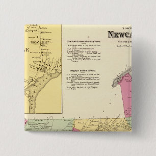 Newcastle, Town 15 Cm Square Badge