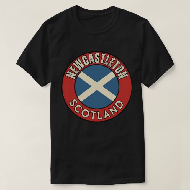 Newcastleton, Scotland T-Shirt (Design Front)