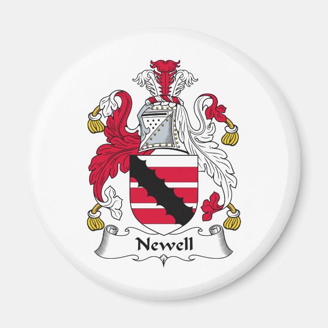 Newell Family Crest Magnet (Front)