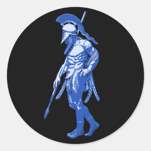 NewEmblem hoplite Classic Round Sticker