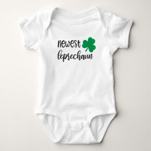 Newest Leprechaun Baby Bodysuit