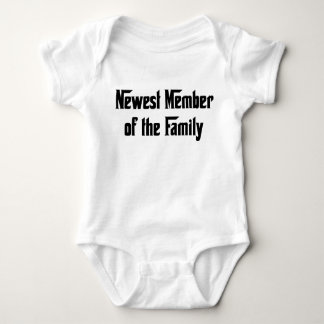 Newest Member of the Family Baby Bodysuit
