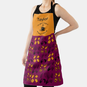 Newest Modern Elegant Chic stylish Personalized Apron