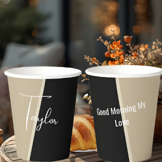 Newest Paper Cups Two side Personalized