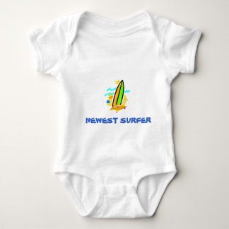 Newest Surfer Baby Bodysuit