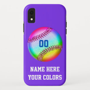 Newest to Older Personalised Softball Phone Cases