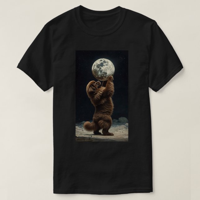 Newf moon  T-Shirt (Design Front)