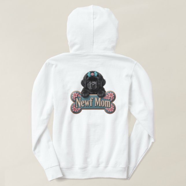 Newf Mum Bone Hoodie (Design Back)