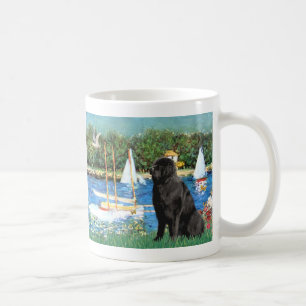 Newfie 1 - Sailboats Coffee Mug