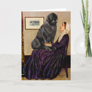Newfie 1 - Whistler's Mother Card