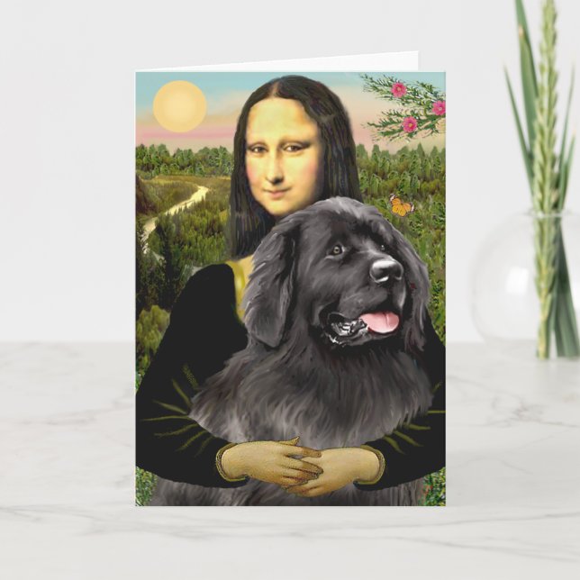 Newfie 2 - Mona Lisa Card (Front)