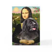 Newfie 2 - Mona Lisa