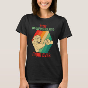 Newfie Dog Best Newfoundland Mum Ever T-Shirt