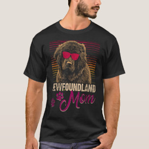 Newfie Dog Newfoundland Mum 2 T-Shirt