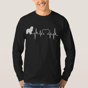 Newfie Heartbeat Newfoundland Cute Newfie T-Shirt