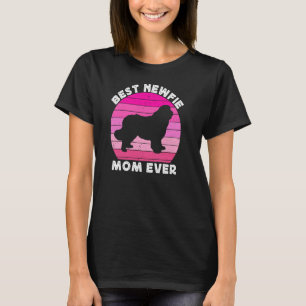 Newfie Mama Mum For Women Newfy Newfoundland Dog M T-Shirt