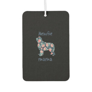 Newfie mama Newfoundland dog mum present Car Air Freshener